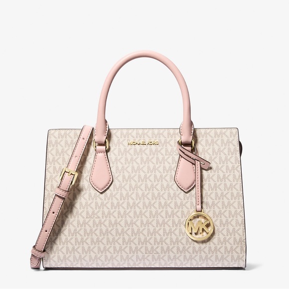 MICHAEL KORS SHEILA MEDIUM CENTER ZIP SATCHEL NWT - Picture 5 of 6